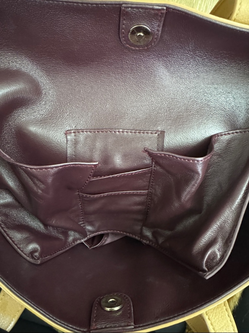 Freja New York Linnea Leather Tote Latte Bag Purse - Picture 13 of 16